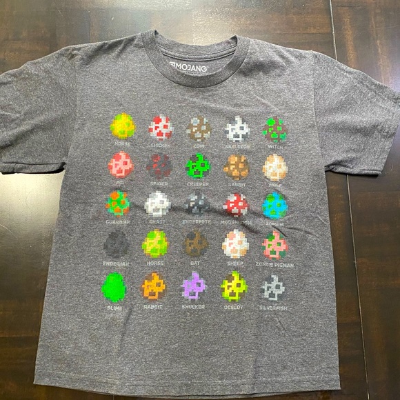 RARE Kids Minecraft T-shirt Bundle 13 pieces Mine Chest Exclusive Size YS/S - Picture 8 of 16
